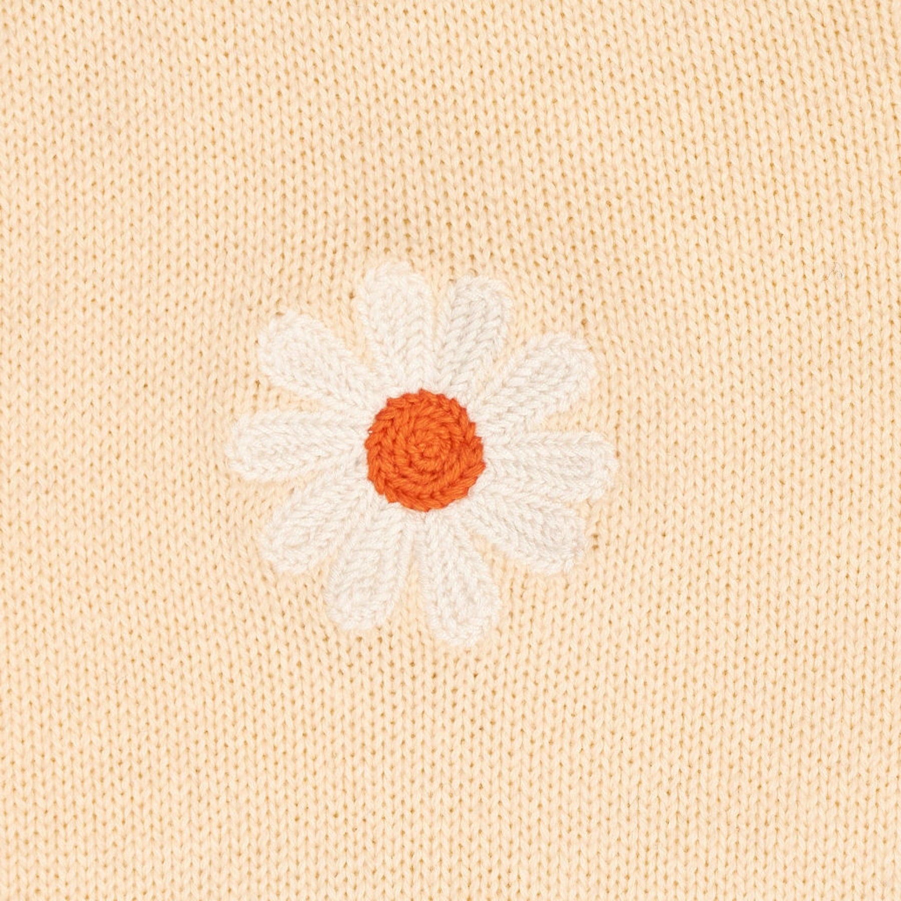 Beaufort & Blake Cream Floral Knit Top