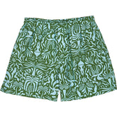 Hush Green Blue Viscose Nylon Boxer Shorts