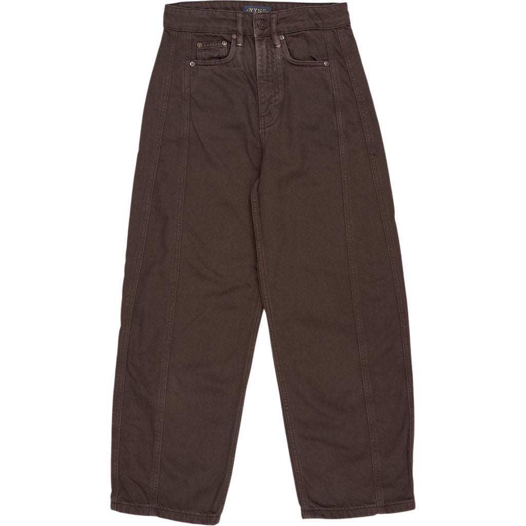 WYSE Brown Cotton Jeans