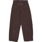 WYSE Brown Cotton Jeans