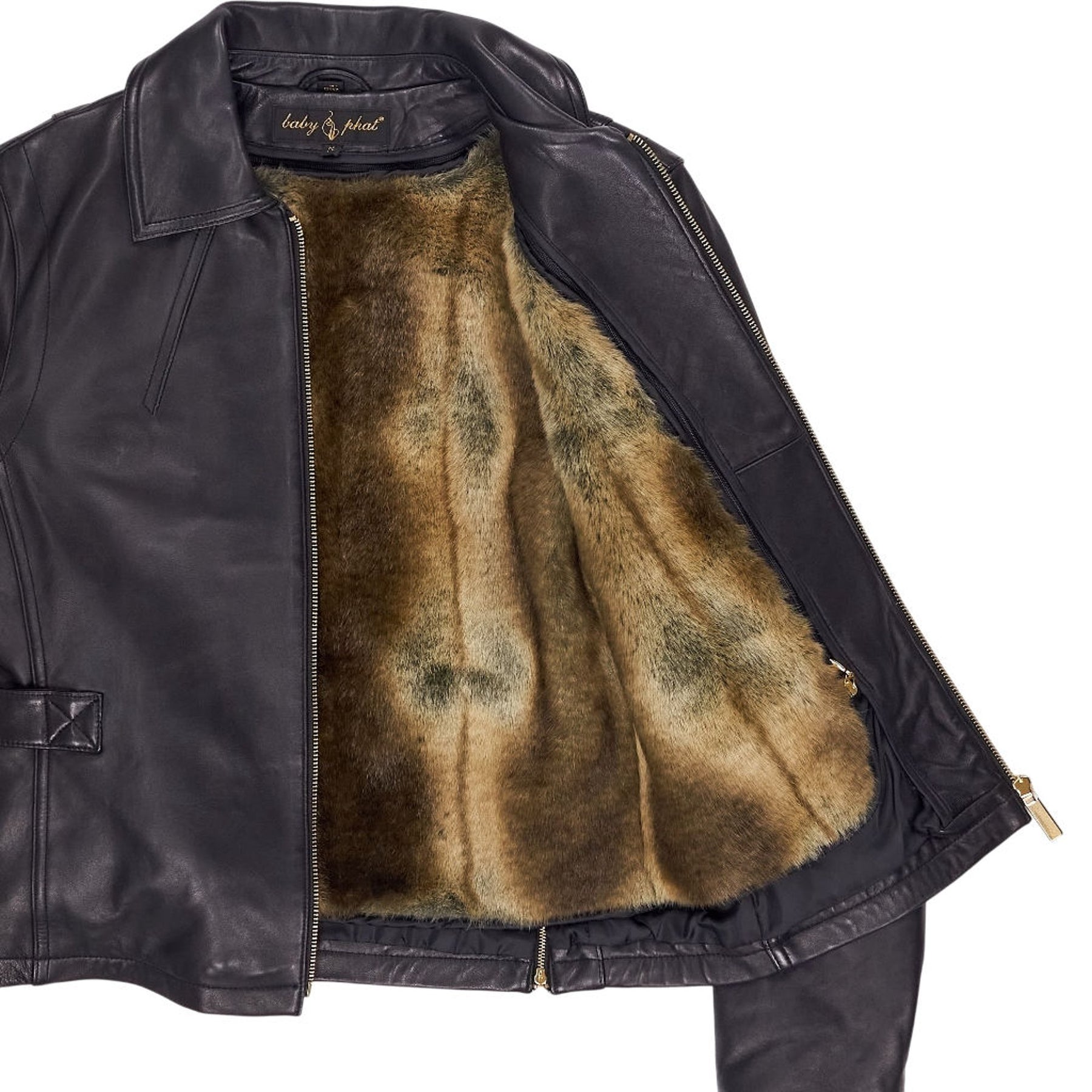 Baby Phat Black Leather Jacket