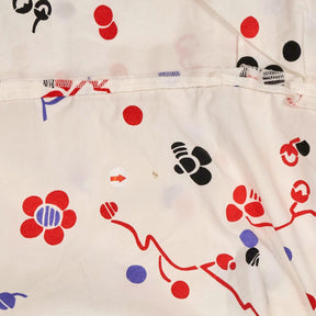Sonia Rykiel Cream Floral Pinafore Dress