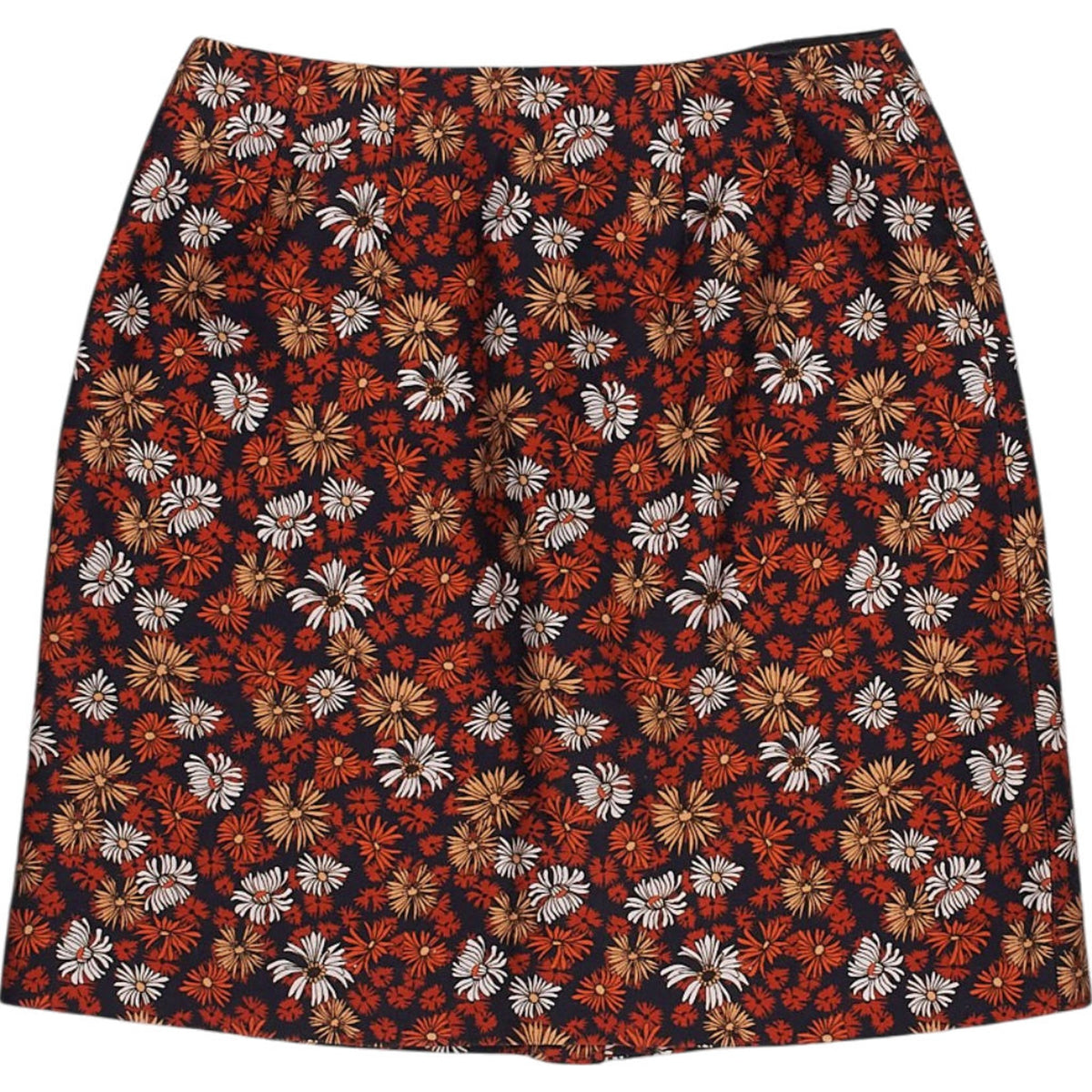 Floral Print Mini Skirt