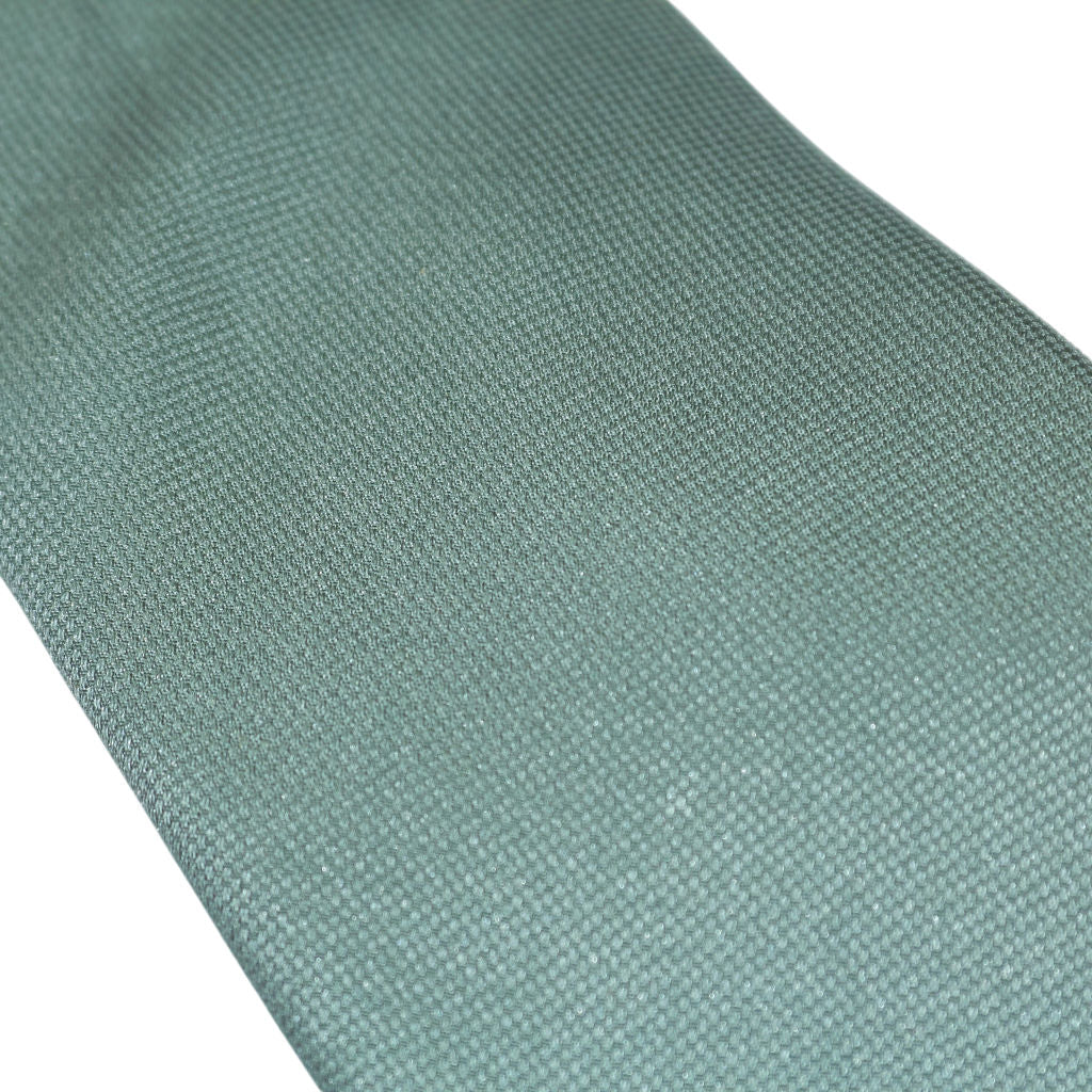 Moss Green Patterned Silk Tie Bundle x 3
