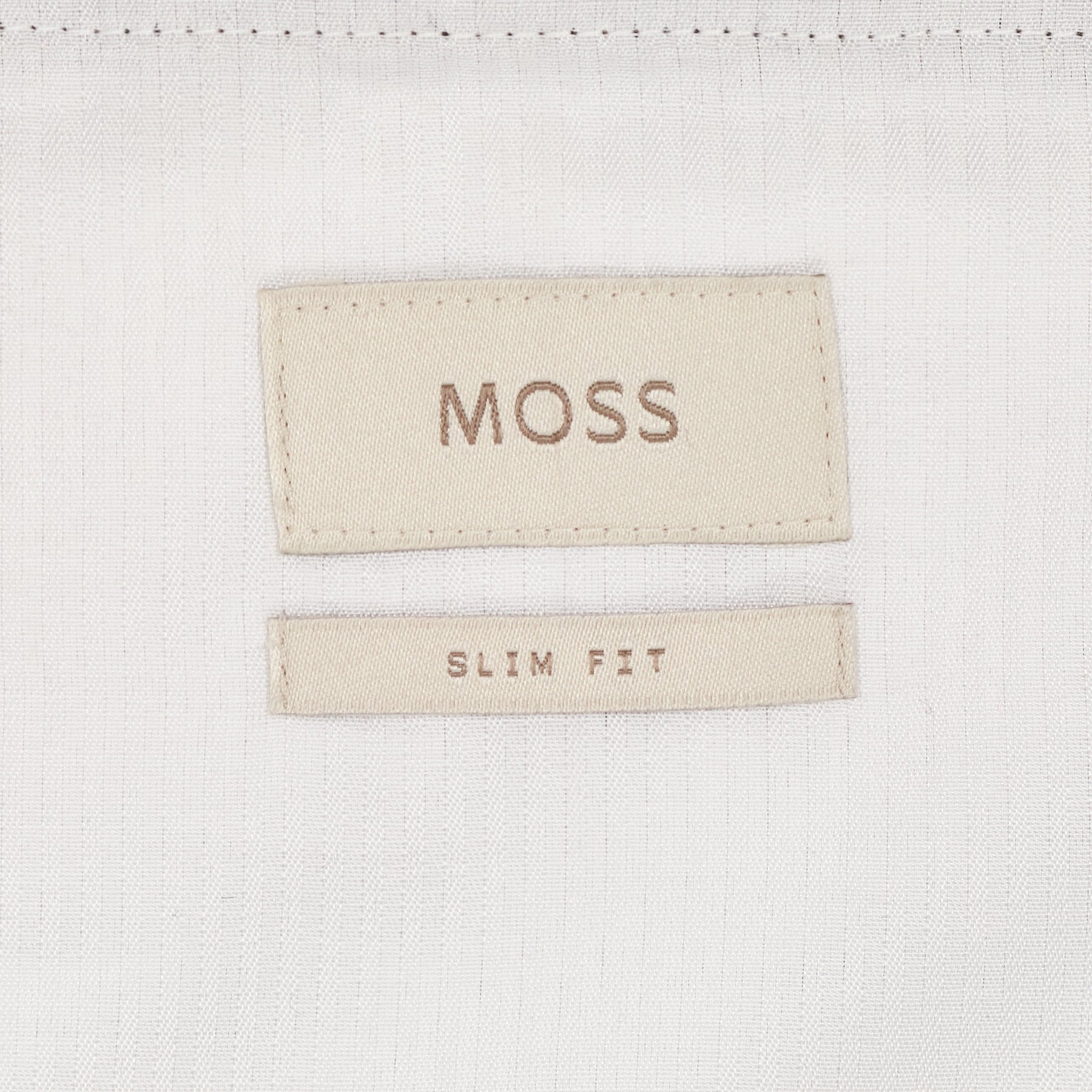 Moss Khaki Tweed Slim Fit Trousers