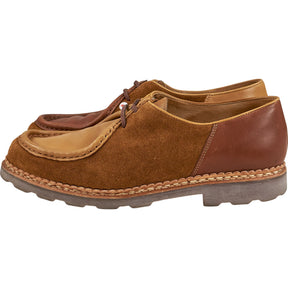 Paraboot Brown Leather Patchwork Shoes EU 44