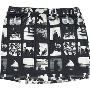 Motel Black Photo Print Skirt