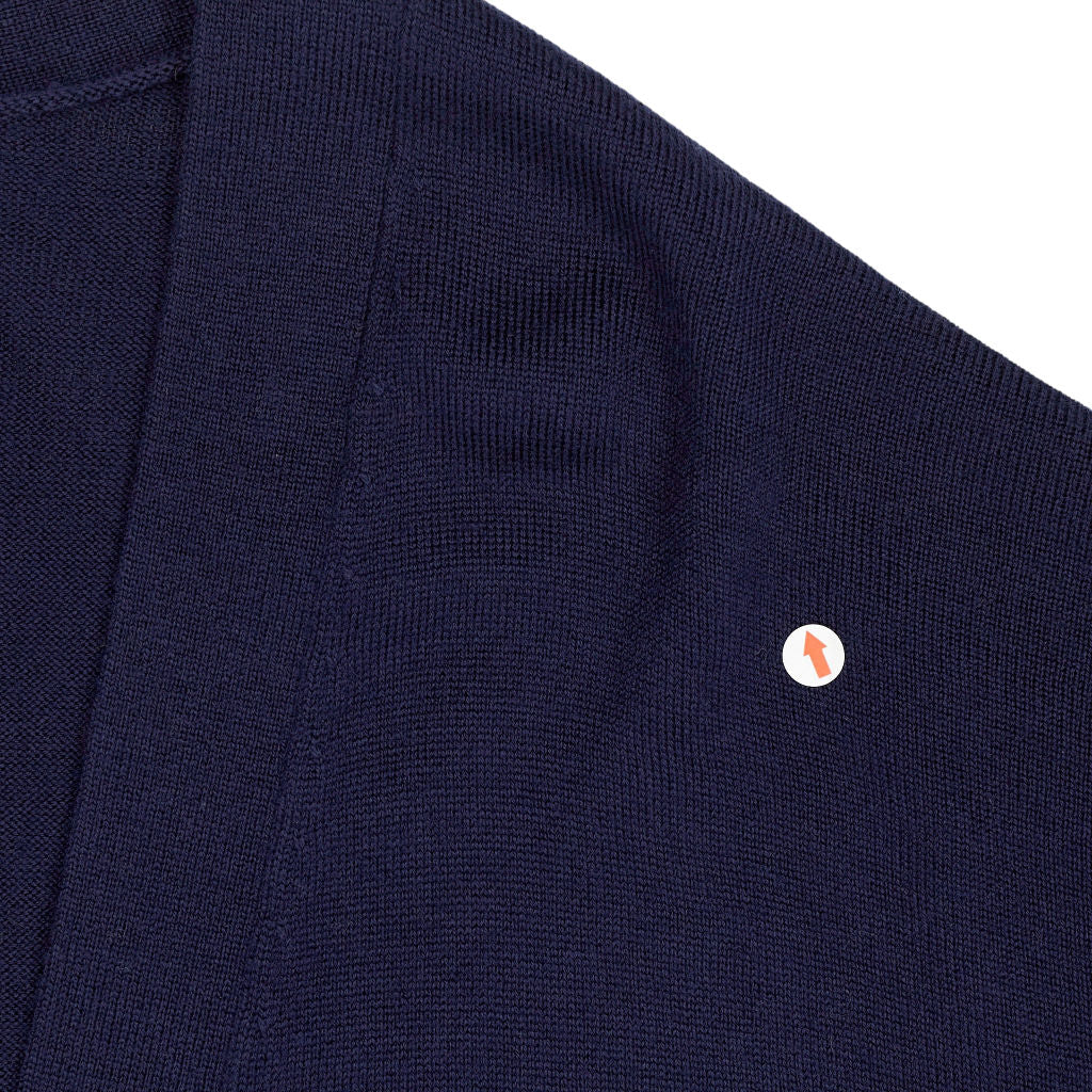 Lands' End Navy Cardigan Petite