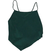 Motel Green Satin Spence Top