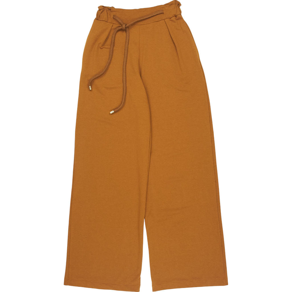 Mother of Pearl Brown Wide Leg Trousers