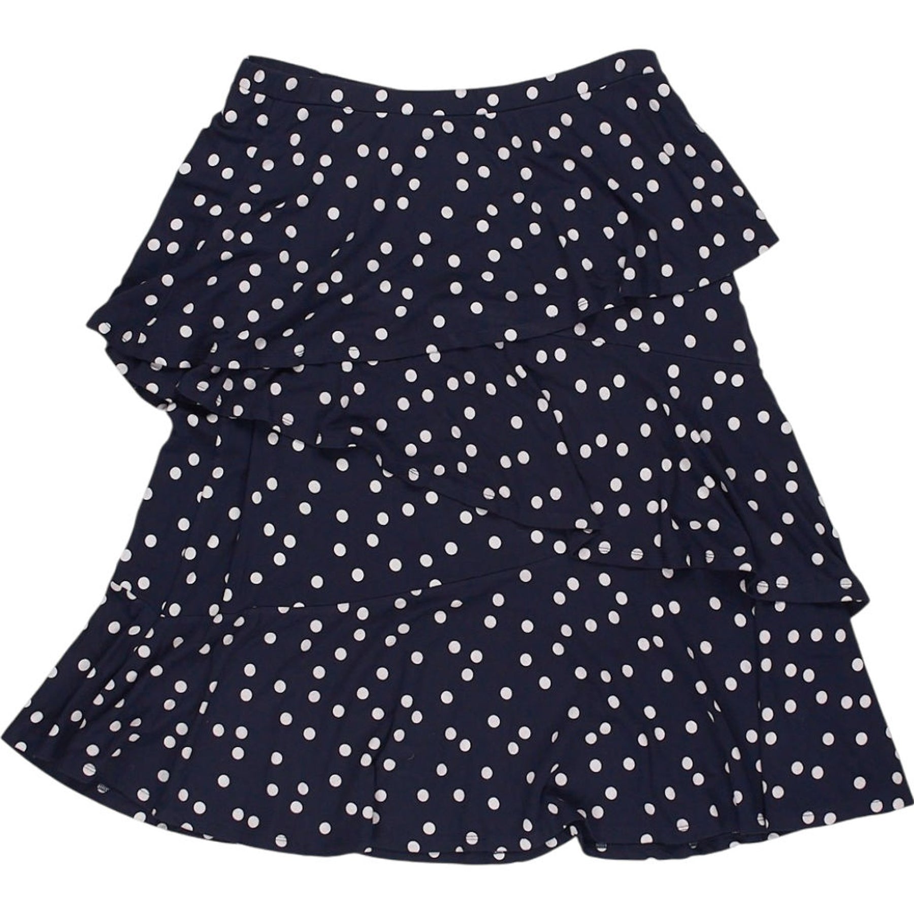 Baukjen Navy Polka Dot Skirt