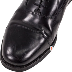 Loake Black Leather 300BRG Oxford Shoes