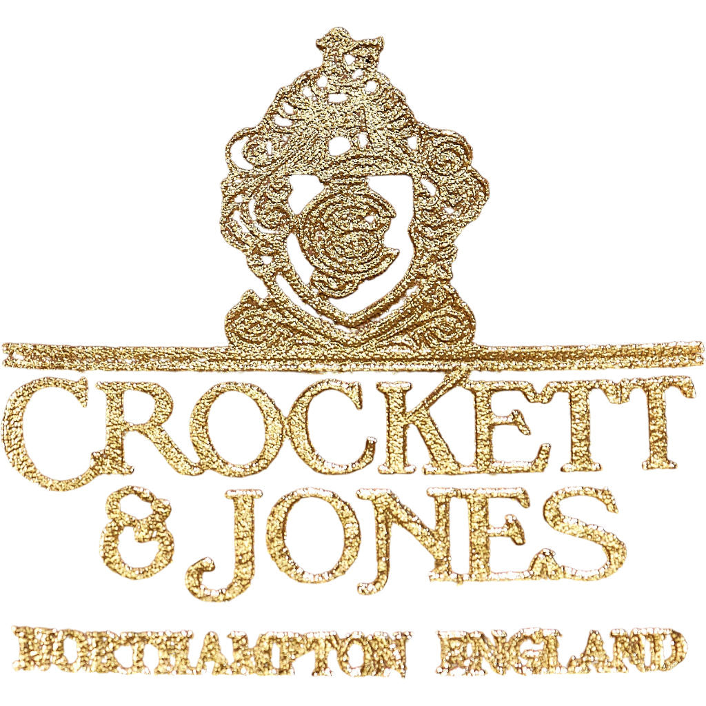 Crockett & Jones Black Leather Oxford Shoes