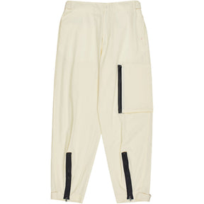 Studio Nicholson Cream Navis Zip Detail Pants