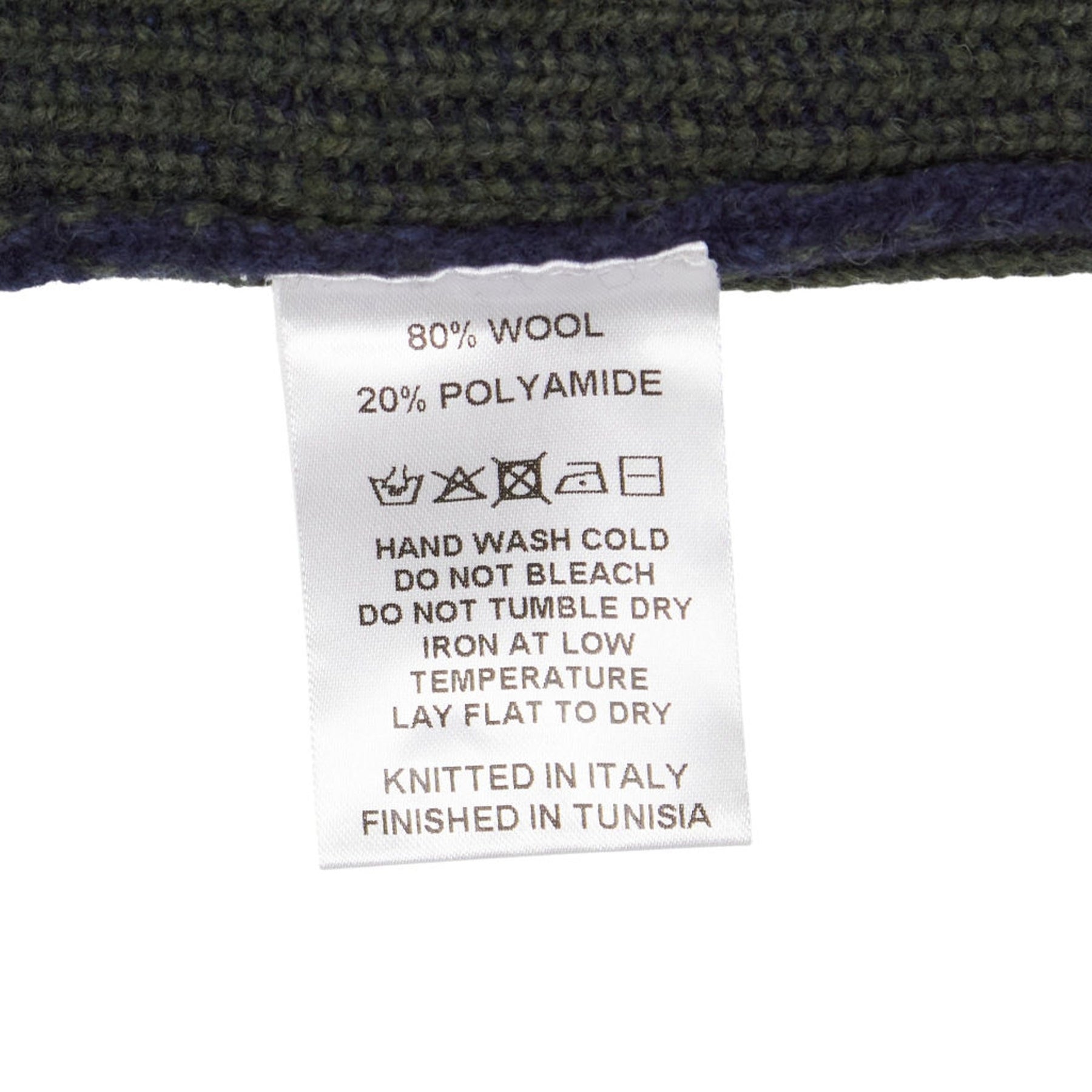 Beaufort & Blake Green Wool Half-Zip Jumper