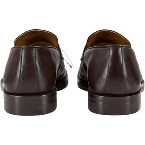 Moss Brown Modern Leather Loafers
