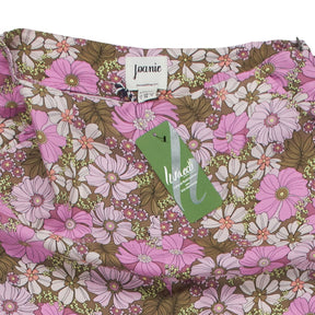 Joanie Pink Floral Romily Blooms Trousers