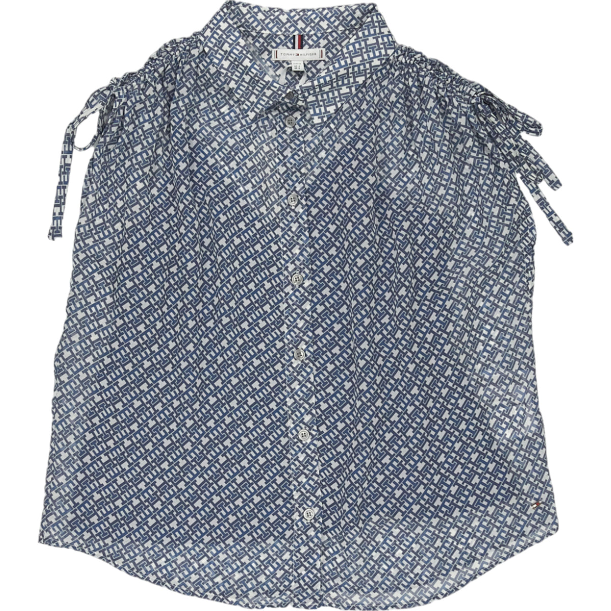 Tommy Hilfiger Blue Monogram Top
