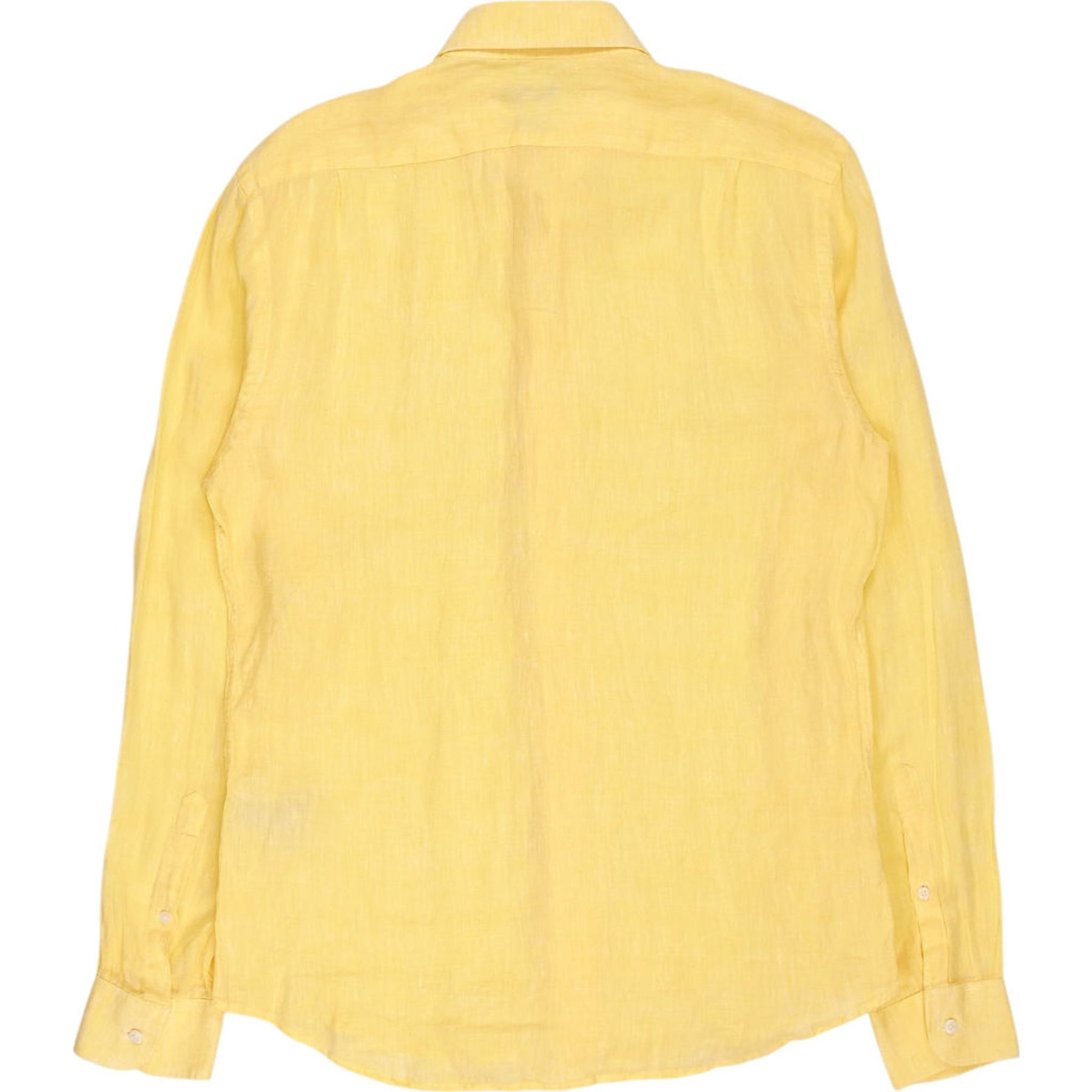 Reiss Yellow Linen Shirt