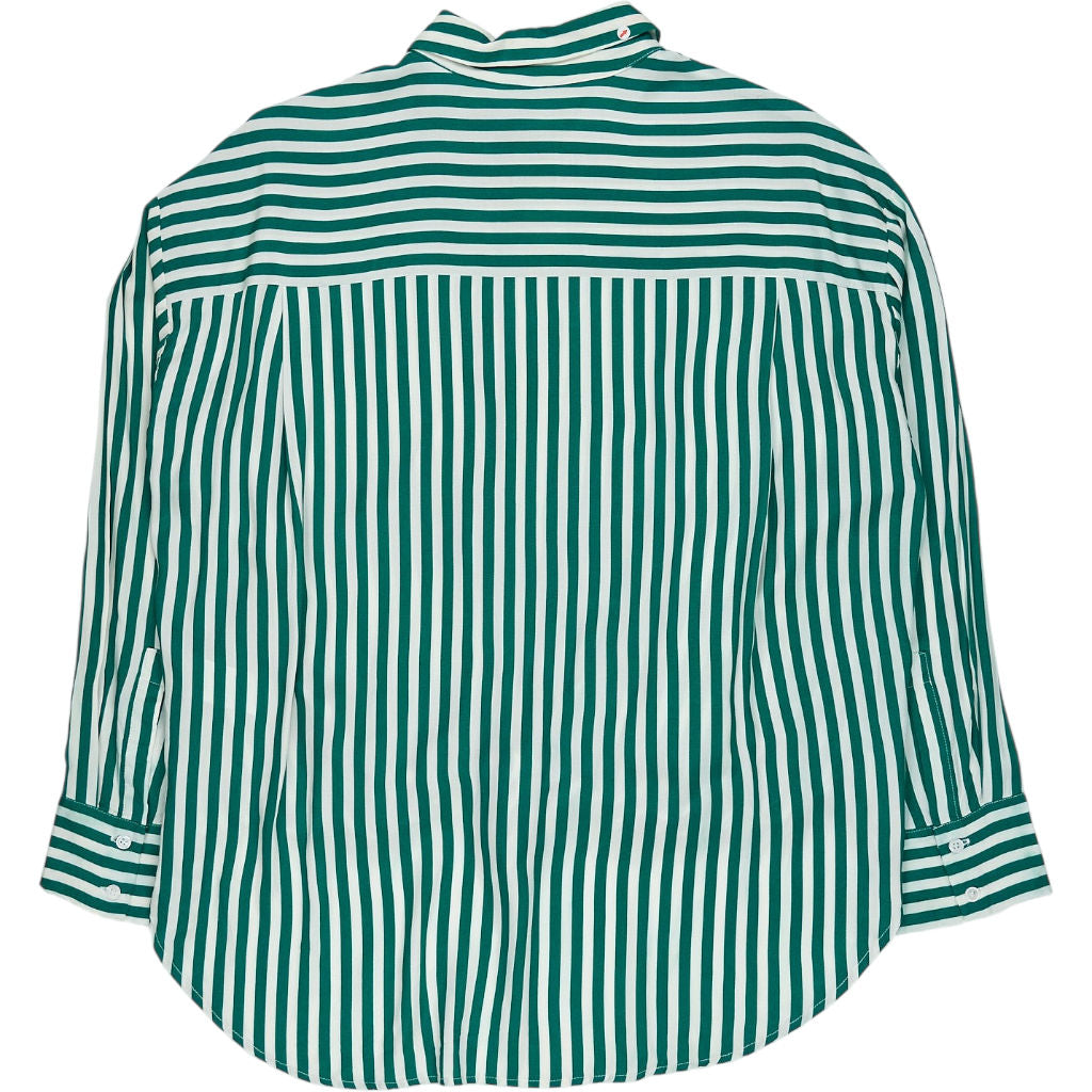 Hush Green Stripe Tie Shirt