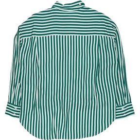 Hush Green Stripe Tie Shirt