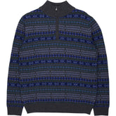 Beaufort & Blake Grey Fair Isle Jumper