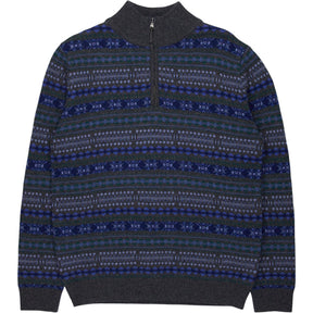 Beaufort & Blake Grey Fair Isle Jumper