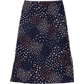 Hush Navy Floral Print Skirt