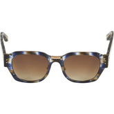Linda Farrow Blue Tortoishell Ramon Sunglasses