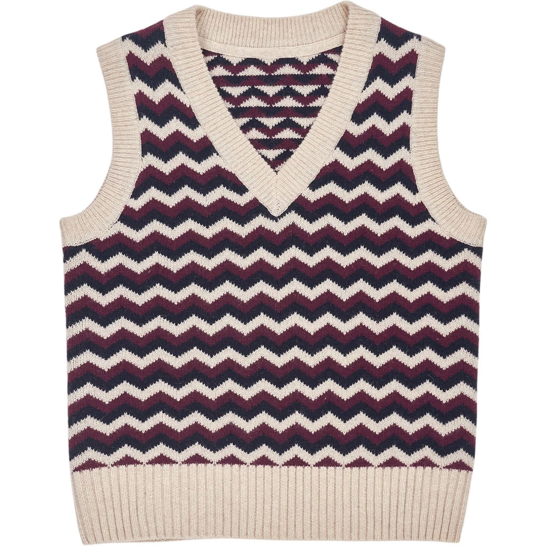 Beaufort & Blake Chevron Knit Vest