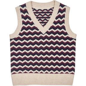 Beaufort & Blake Chevron Knit Vest