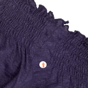 NRBY Navy Off Shoulder Top