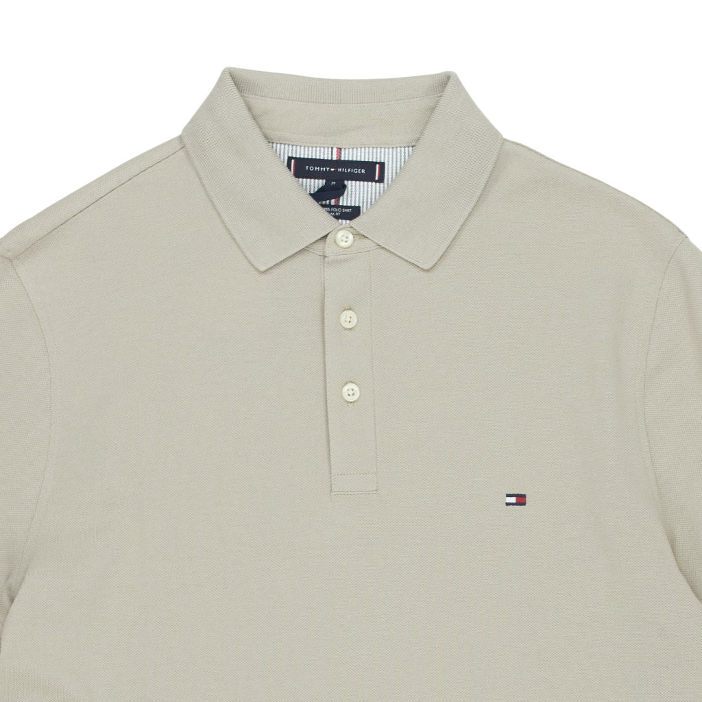 Tommy Hilfiger Beige Polo Shirt Slim Fit M