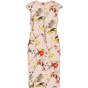 Ted Baker Pink Floral Pencil Dress