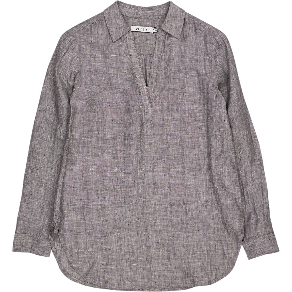NRBY Grey Long Sleeve Top