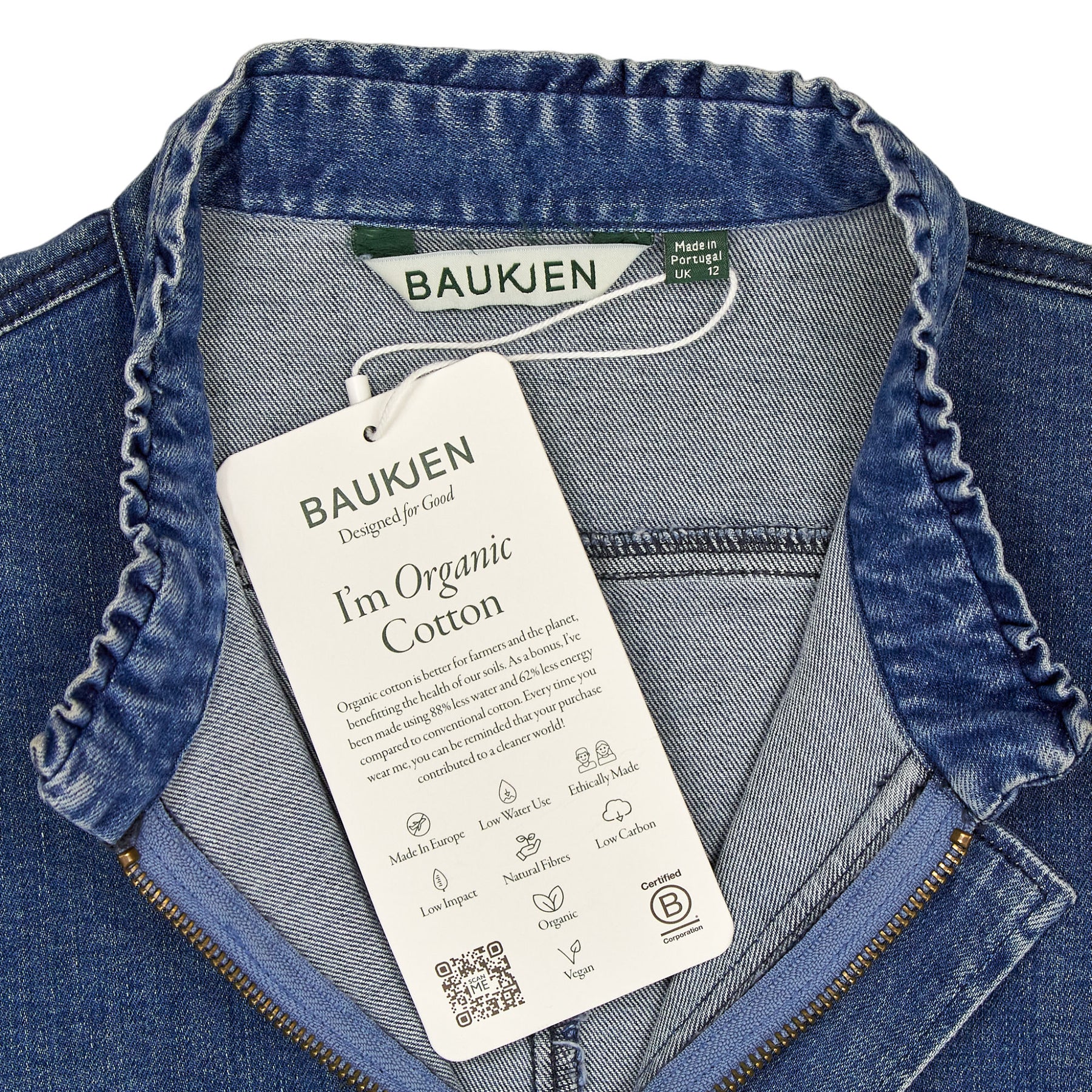 Baukjen Blue Denim Jumpsuit