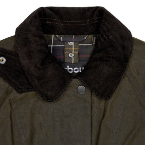 Barbour Olive Waxed Jacket
