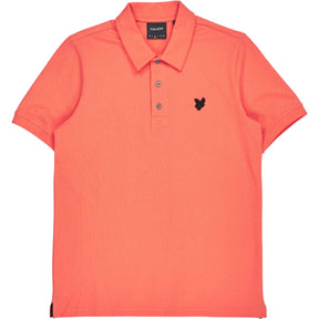 Lyle & Scott Orange Polo Shirt