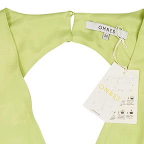 Omnes Lime Nova Tie Back Dress