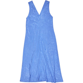 OMNES Light Blue Iris Midi Dress