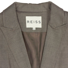 Reiss Brown Wool Isabelle Blazer