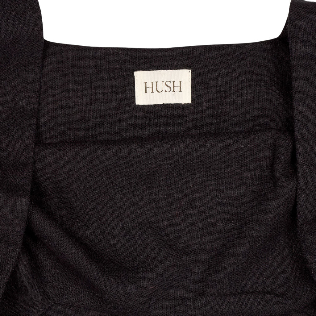 Hush Black Sleeveless Shift Dress