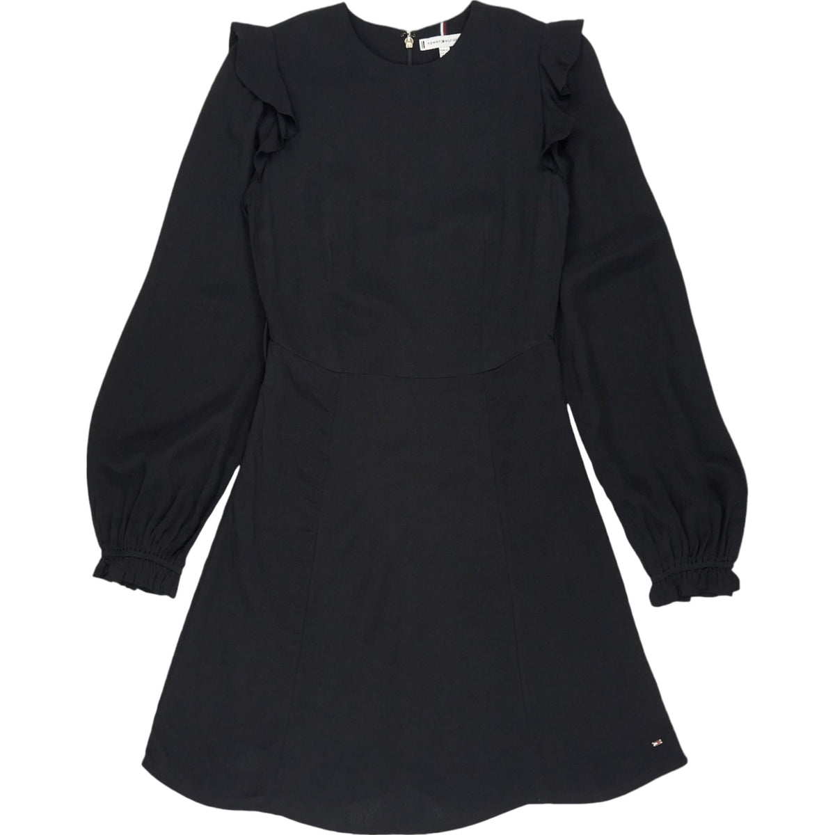 Tommy Hilfiger Black Crepe Mini Dress