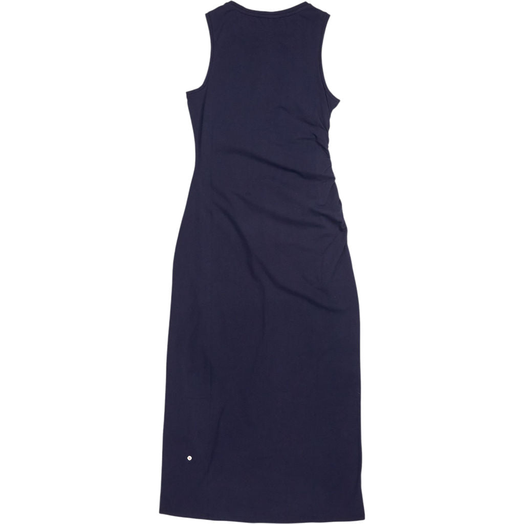 Hush Navy Sleeveless Jersey Midi Dress