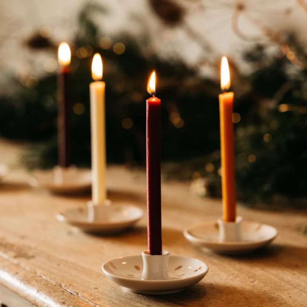 Mini Fragranced Christmas Candles - Sacred Forest