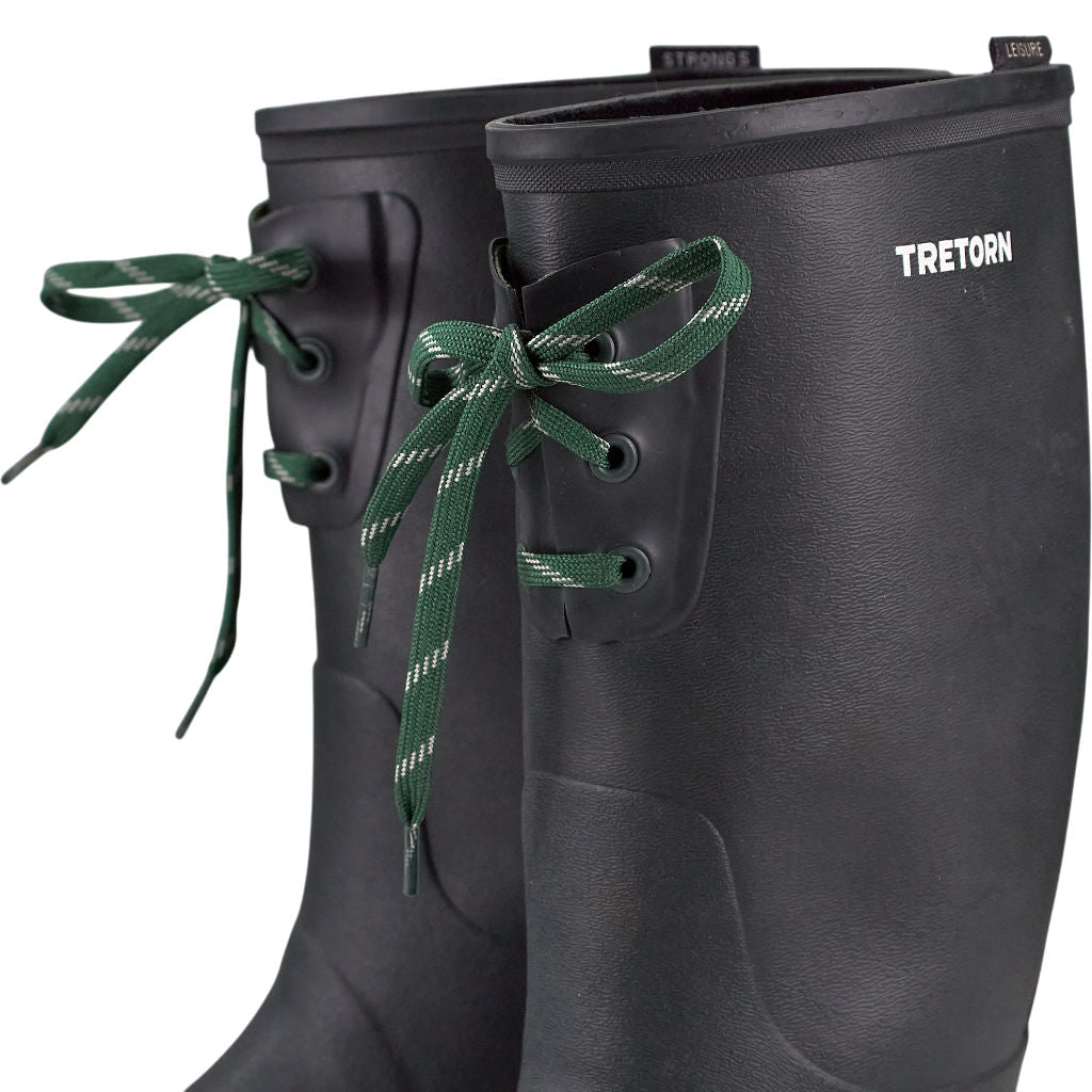 Tretorn Green Rubber Boots