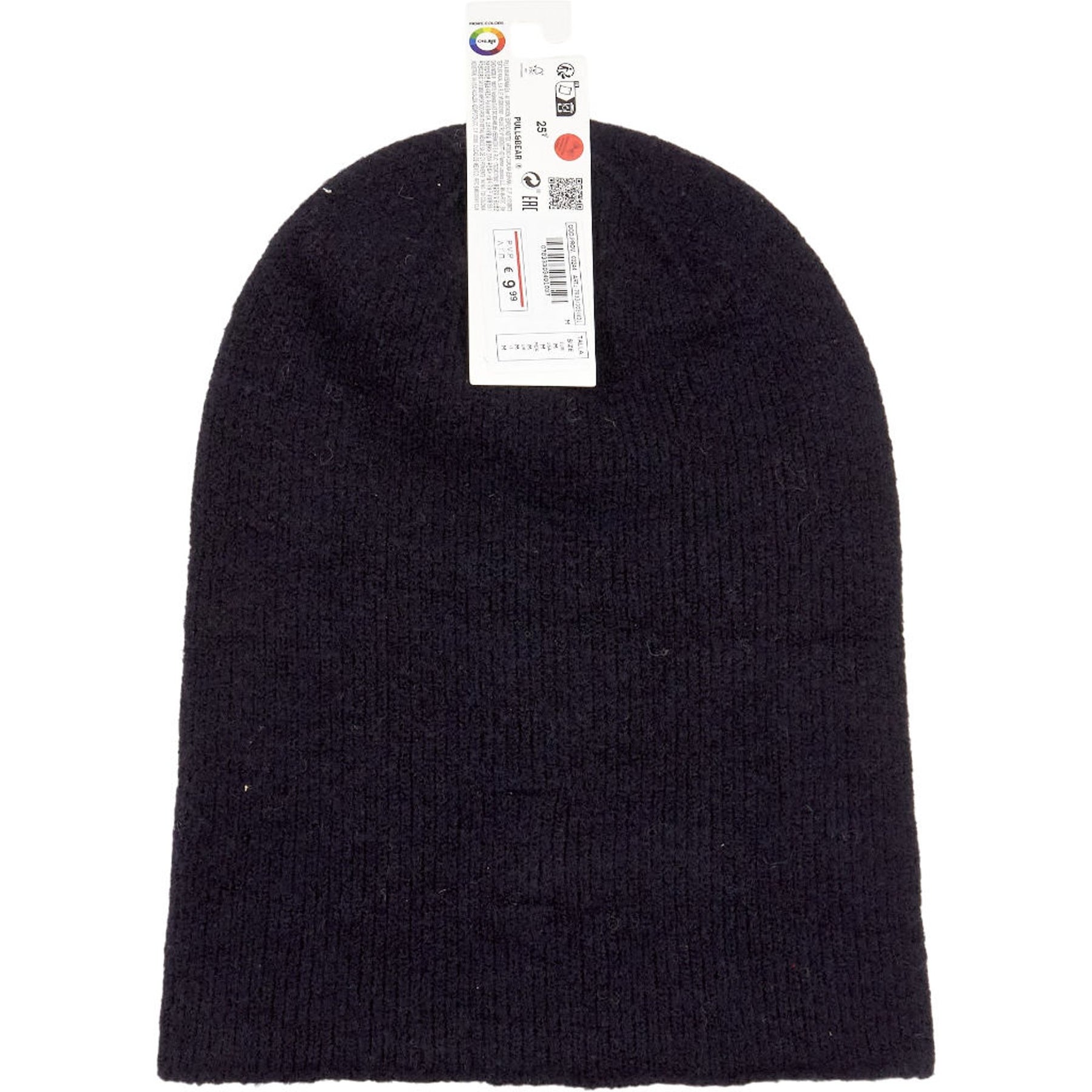 Pull&Bear Black Knit Beanie