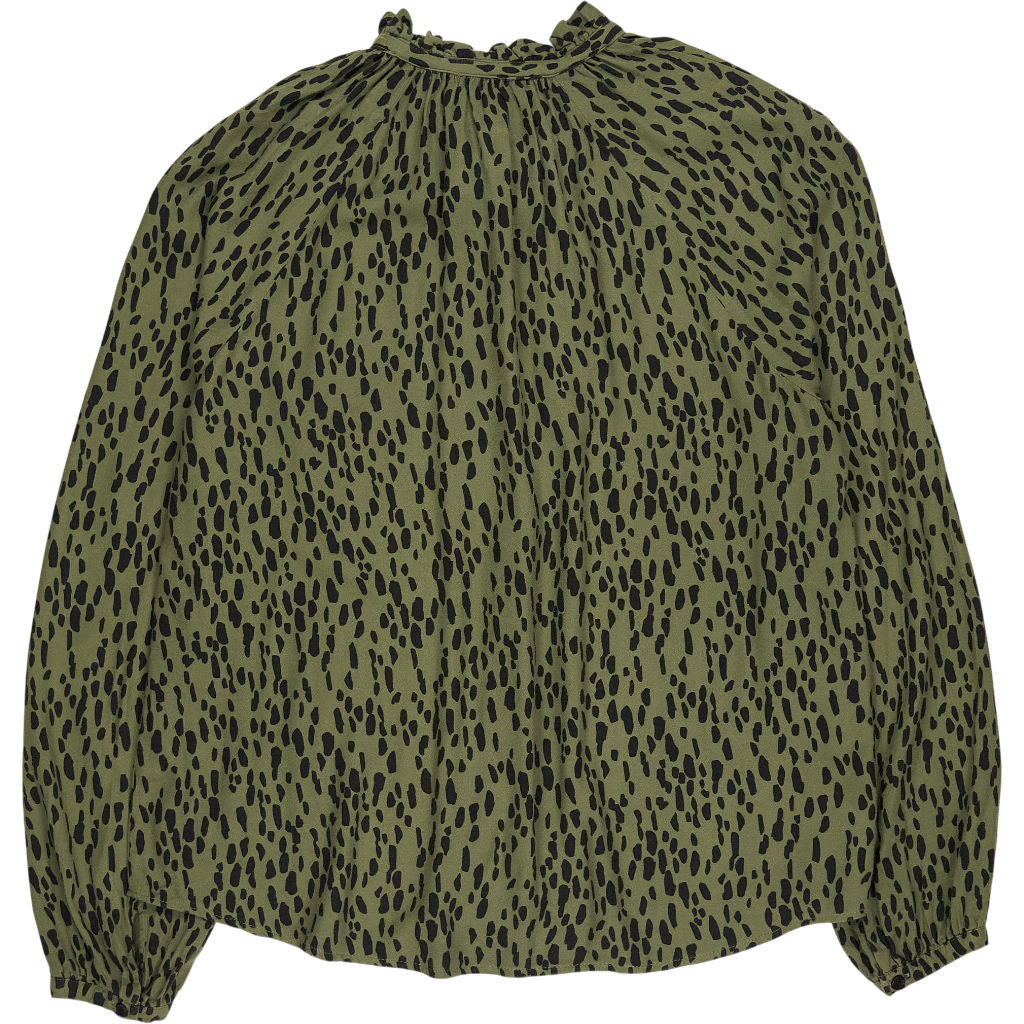 Baukjen Green Patterned Blouse