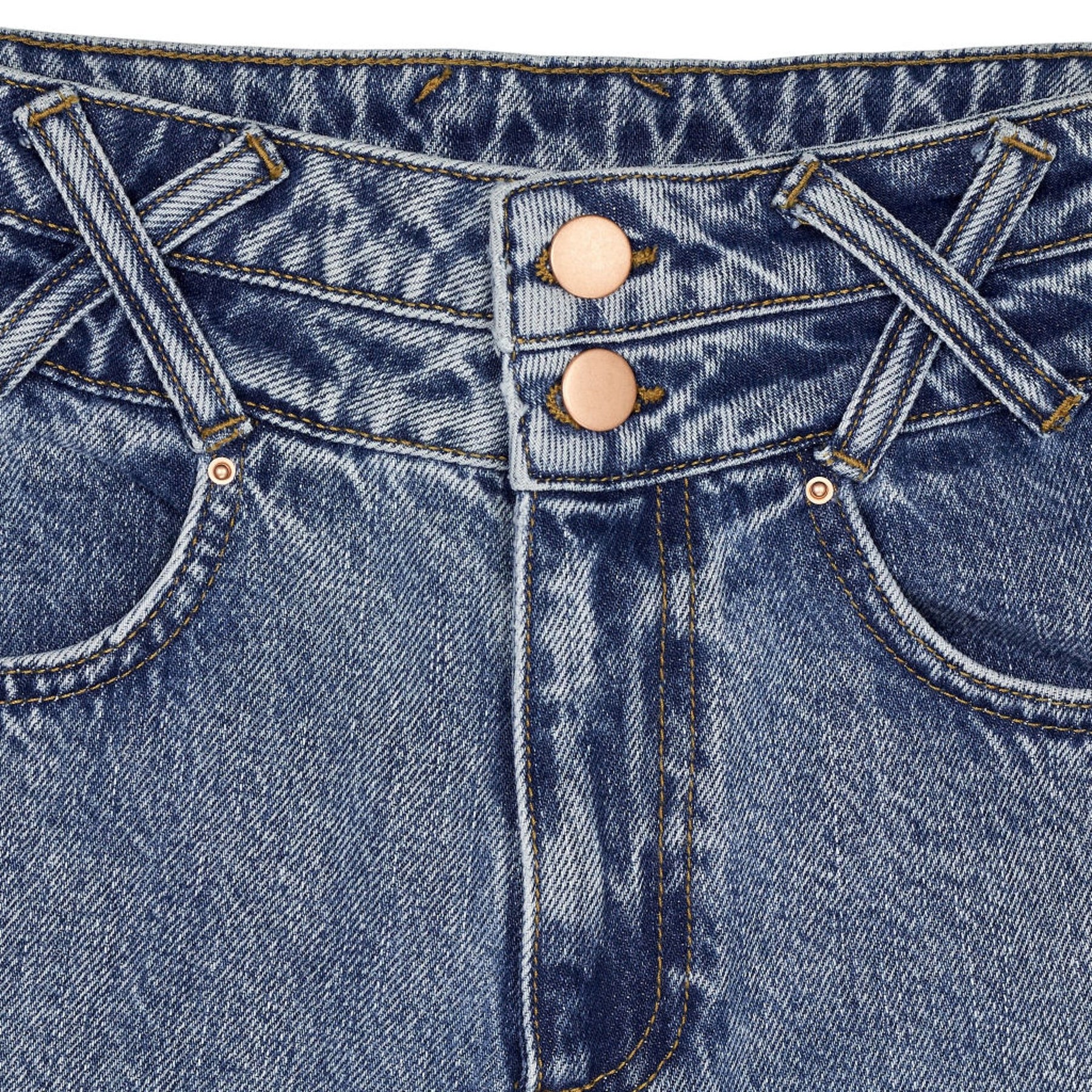 seventy + mochi Blue Denim Jeans