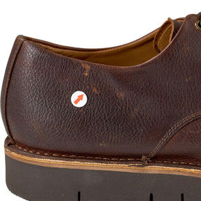 Grenson Brown Leather Derby Shoes